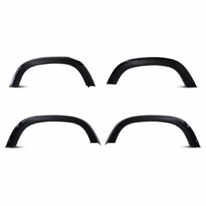 Gloss Black Wide Wheel Arch Kit To Fit Land Rover Defender 90 L663 2020+