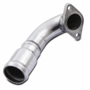 Aluminium Front Turbo Muffler Delete Pipe Ford Fiesta MK8 1.0 Ecoboost Zetec S 17+