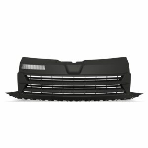 Matte Black Debadged Grille - VW Transporter T6 2016+