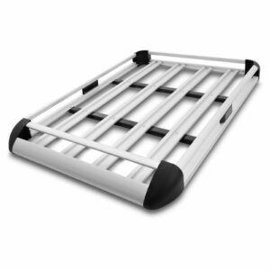 Universal 140cm x 100cm Silver Roof Box Carrier Rack