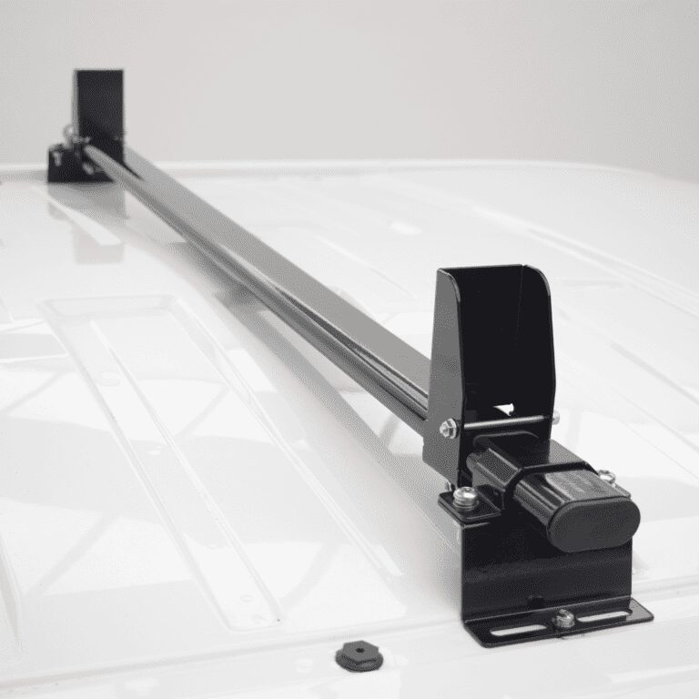 Aluminum Roof Rack For Renault Trafic 3 III 2014+ Van – Black With Anti-Theft Lock