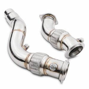 3" Exhaust Decat Downpipes - BMW 2 Series F87 M2 Competition CS 3.0L 14-21