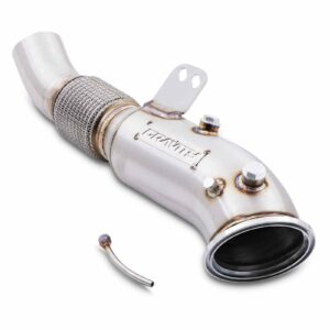 4.5" Exhaust Decat Downpipe - BMW 4 Series F32 / F33 / F36 440i B58 16-19
