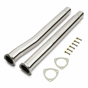 2.5" Exhaust Decat Pipes - Audi RS3 8V 2.5 TFSI 15-17