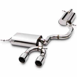 2.5" Catback Exhaust System - VW Golf R32 MK5 3.2 TFSI 4Motion 04-09