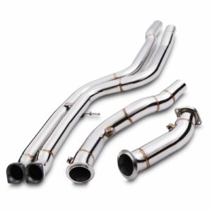 3" Exhaust Decat Downpipes & 2nd Decats - BMW 3 4 Series F80 F82 M3 M4