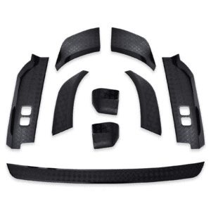 Predator 4x4 9 Piece Chequer Plate Body Kit To Fit Land Rover Defender 90 L663 2020+