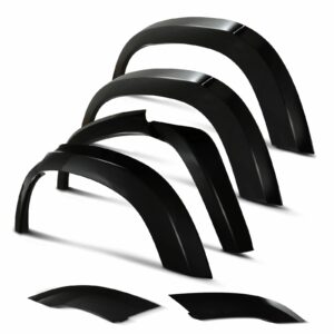 Gloss Black Wide Wheel Arch Kit To Fit Land Rover Defender 110 L663 2020+