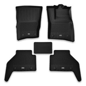 Predator 4x4 OEM Style Plastic Floor Mat Set To Fit Land Rover Defender 110 L663 2020+