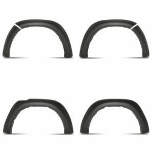 Toyota Hilux 2021+ Matte Black Wheel Arches Kit