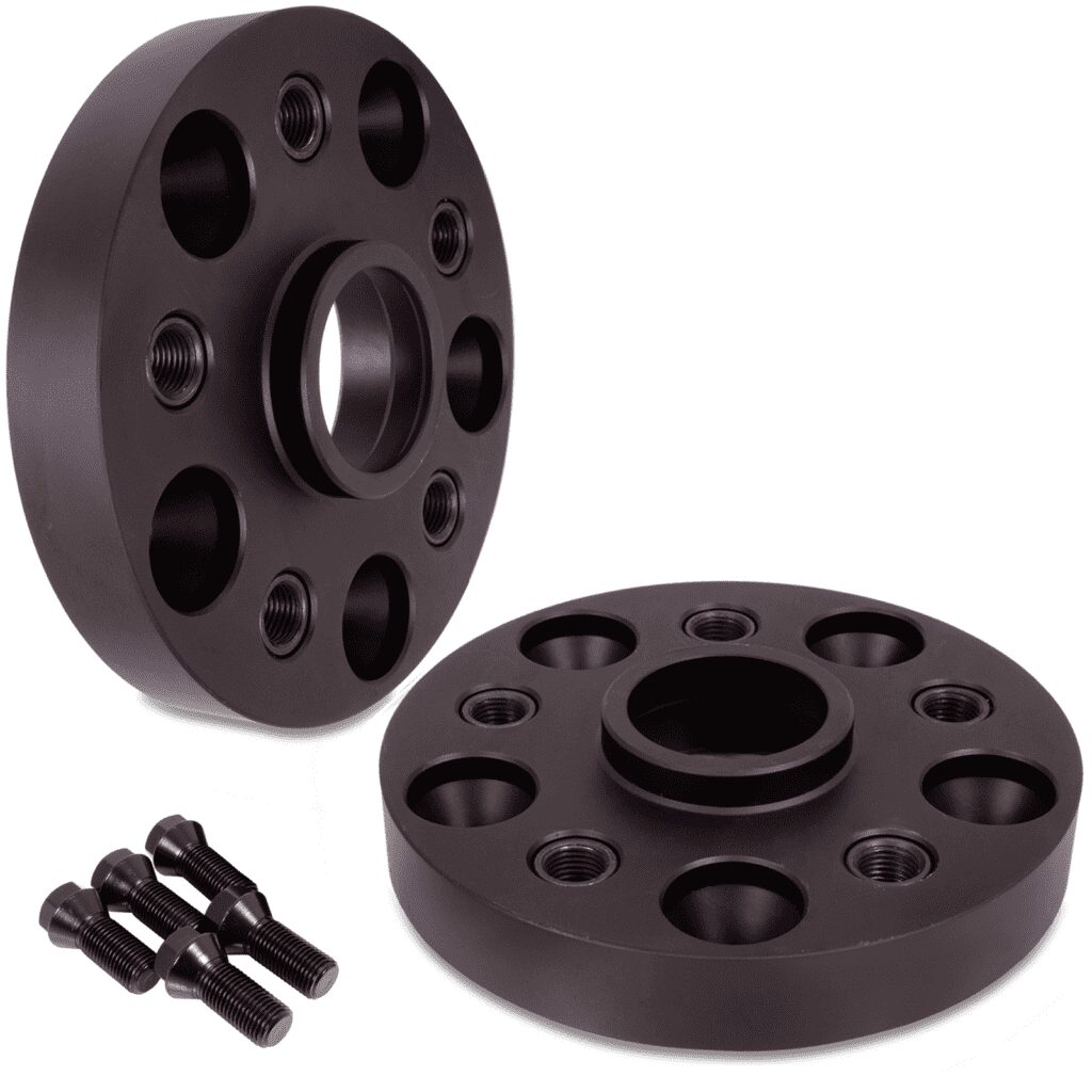 Direnza 25mm Wheel Spacers - Pair - VW Transporter T5 T6 to VAG | 5×120-5×112