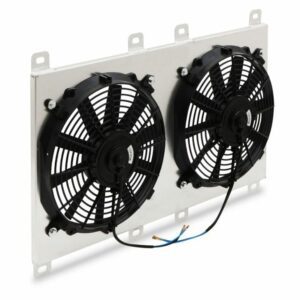Universal 11" Straight Blade Radiator Fan & Shroud Kit