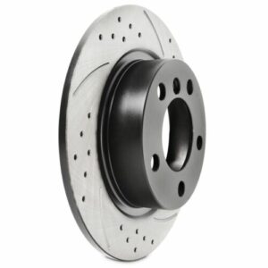 Rear Grooved Drilled 280mm Brake Discs - Mini R60 R61 Paceman Cooper S SD All4