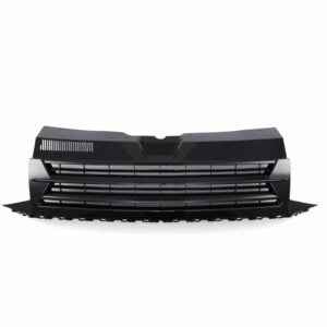 Gloss Black Badgeless Front Bumper Grille - VW Transporter T6 16-19