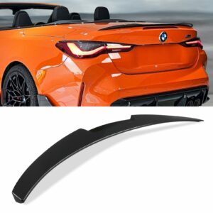 Gloss Black M4 Style Spoiler - BMW 4 Series Convertible G23 2021+
