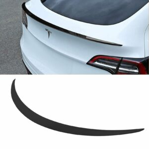 Rear Spoiler Lip Gloss Black - Tesla Model Y 2020+