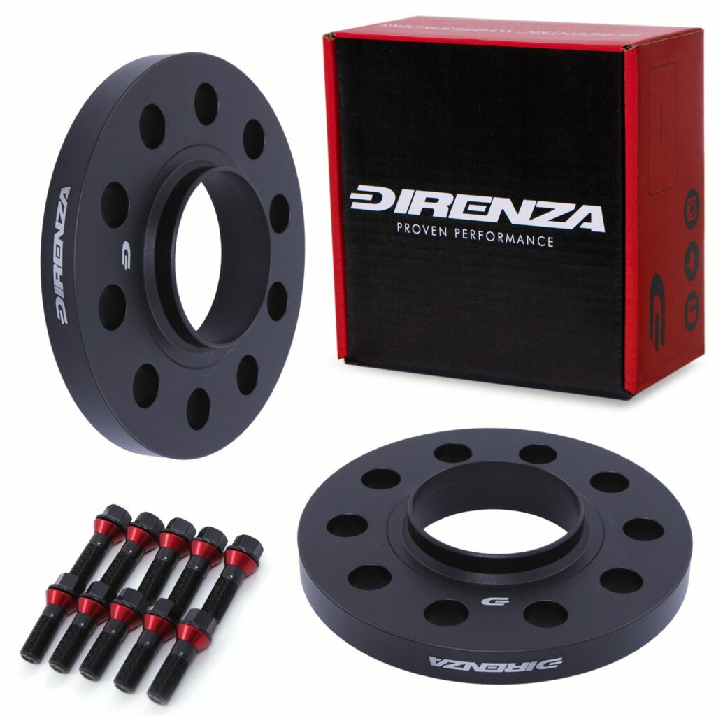 Direnza 15mm Wheel Spacers - Pair - Mini Cooper F56 & F65 2014+ | 5×112 M14×1.25 66.5mm