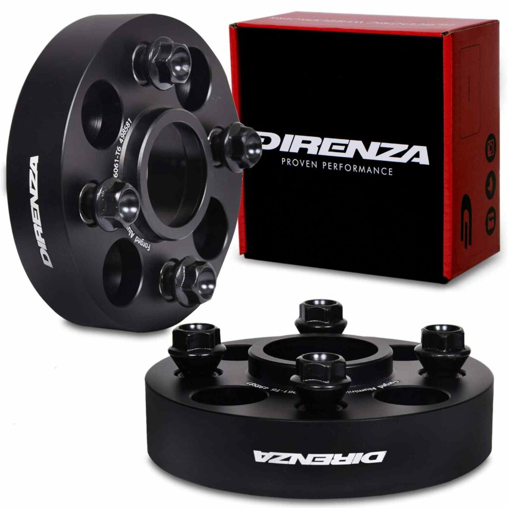 Direnza 30mm Wheel Spacers - Pair - Fiat Panda / Punto / 500 | 4×98 M12×1.25 58.1mm