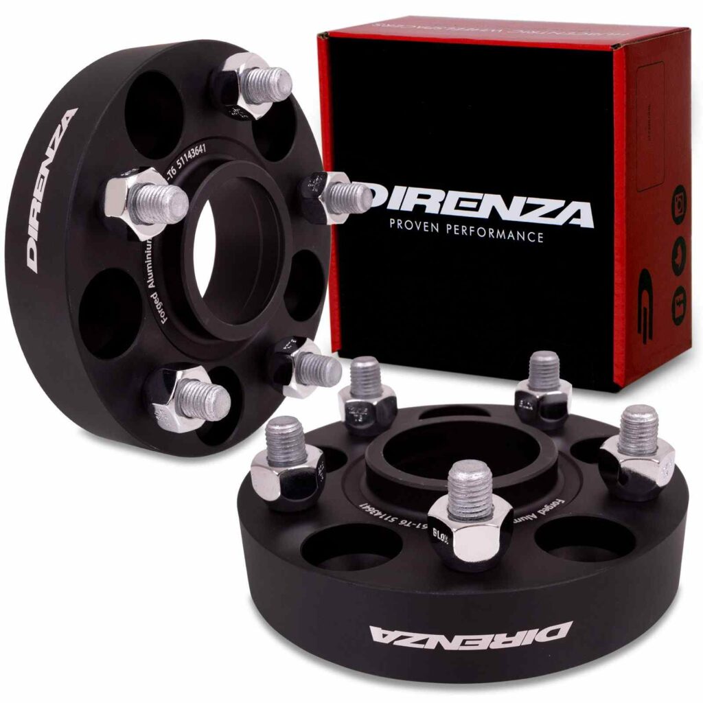 Direnza 30mm Wheel Spacers - Pair - Land Rover Freelander L314 98-06 | 5×114.3 M12×1.5 64.1mm