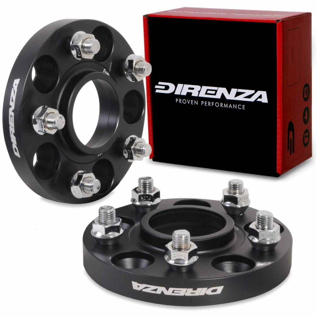 Direnza 20mm Wheel Spacers - Pair - Mitsubishi GT3000 / Galant / Lancer EVO | 5×114.3 M12×1.5 67.1mm