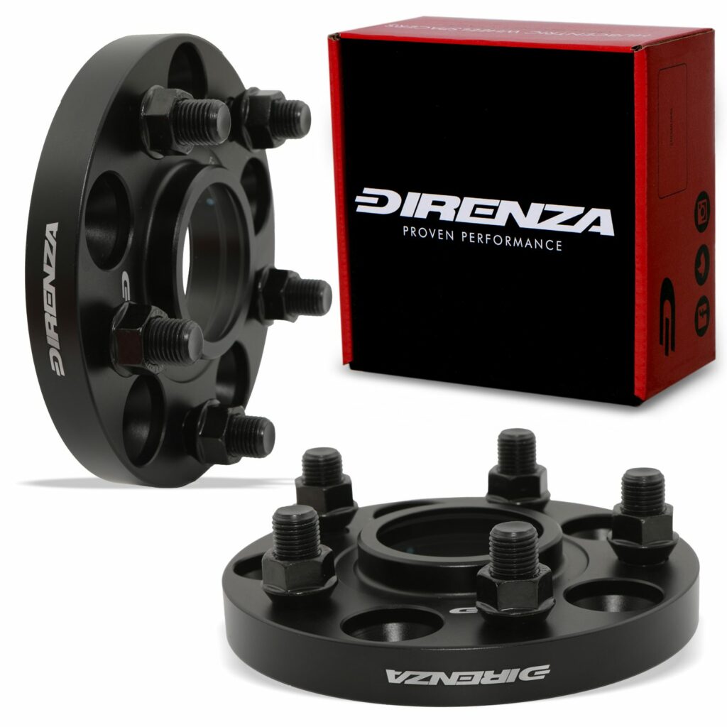 Direnza 20mm Wheel Spacers - Pair - Tesla Model 3 2017+ all models | 5×114.3 M14×1.5 64.1mm