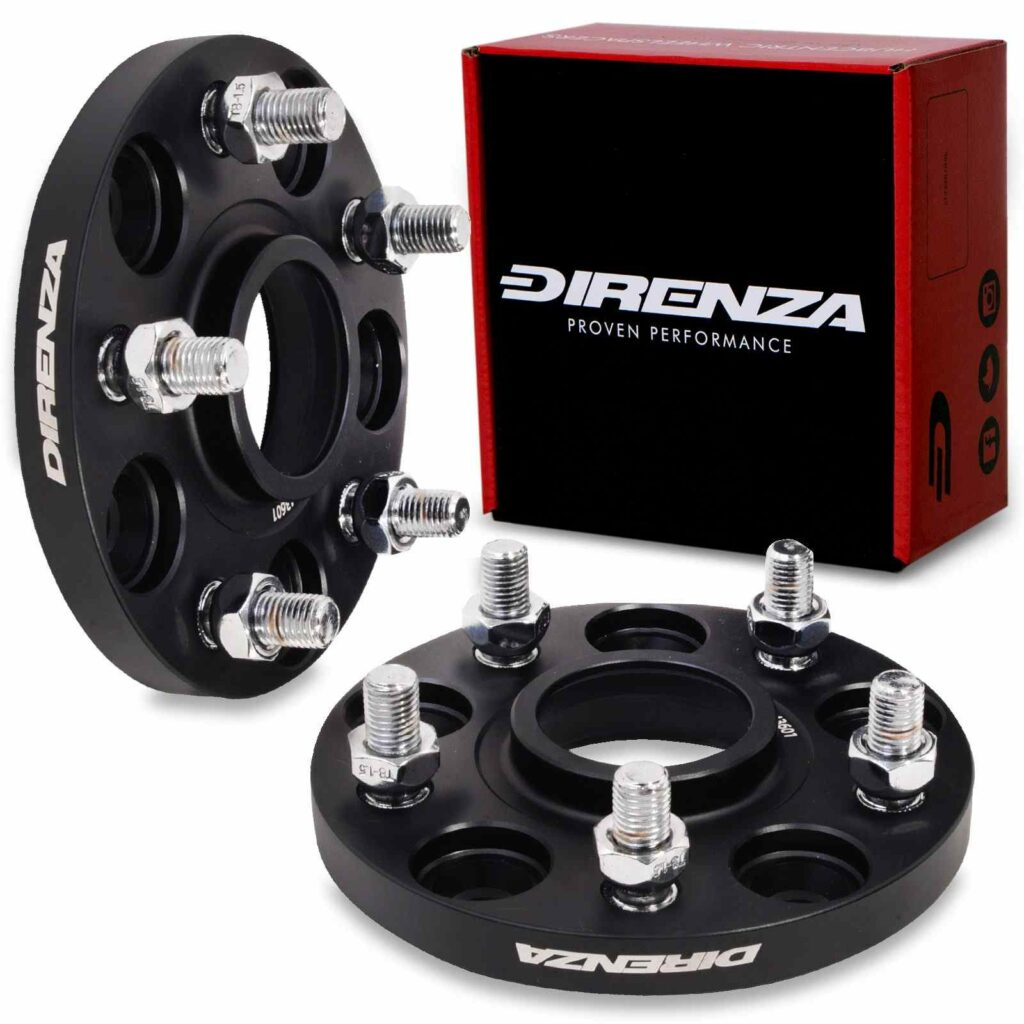 Direnza 15mm Wheel Spacers - Pair - Toyota Supra A70 A80 86-02 | 5×114.3 M12×1.5 60.1mm