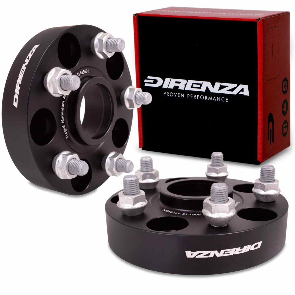 Direnza 30mm Wheel Spacers - Pair - Toyota Supra A70 A80 86-02 | 5×114.3 M12×1.5 60.1mm