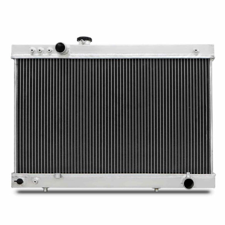 Performance Radiator Inlet 75mm Universal High Flow Radiator - 340 x 640 x 75 35mm Inlet & Outlet ...