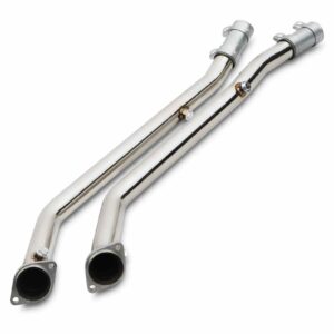 2" Exhaust Decat Pipes - Range Rover Vogue 4.4 V8 Petrol L322 02-06