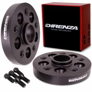 Direnza 25mm Wheel Spacers - Pair - 5x100-5x112 VAG To VAG Wheel Spacer PCD Adapters