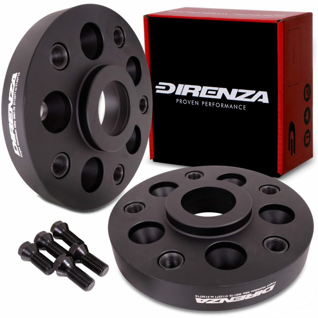Direnza 25mm Wheel Spacers - Pair - VW to Porsche | 5×112-5×130