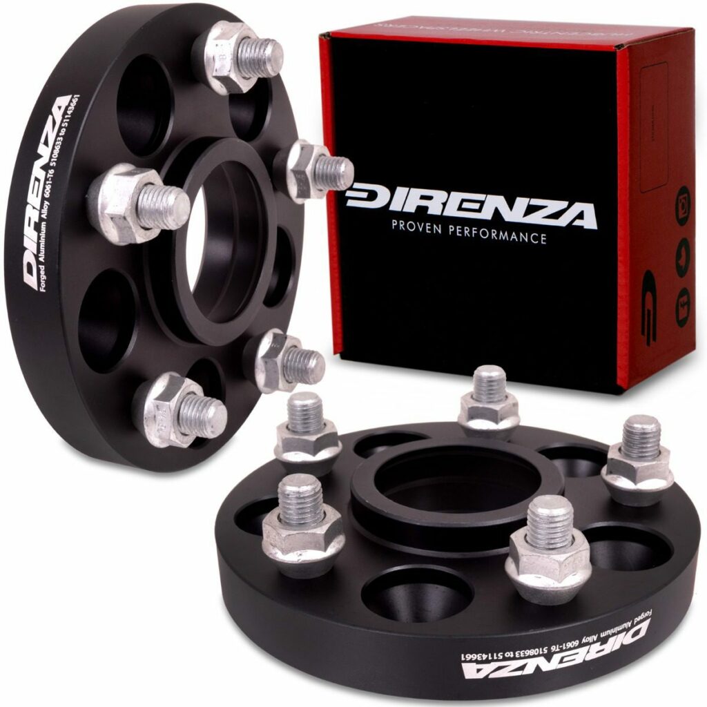 Direnza 25mm Wheel Spacers - Pair - Ford to Nissan | 5×108-5×114.3