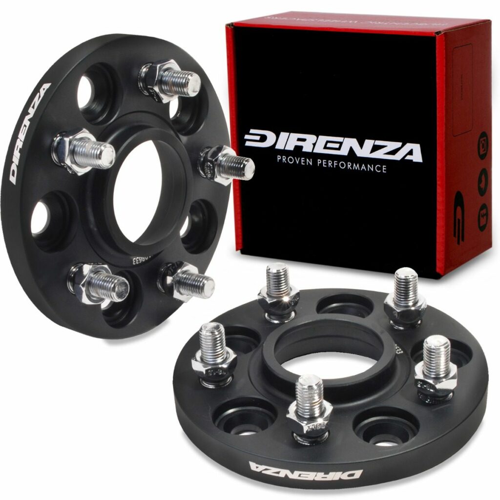 Direnza 15mm Wheel Spacers - Pair - Ford Mondeo MK3 MK4 MK5 2000+ Models | 5×108 M12×1.5 63.3mm