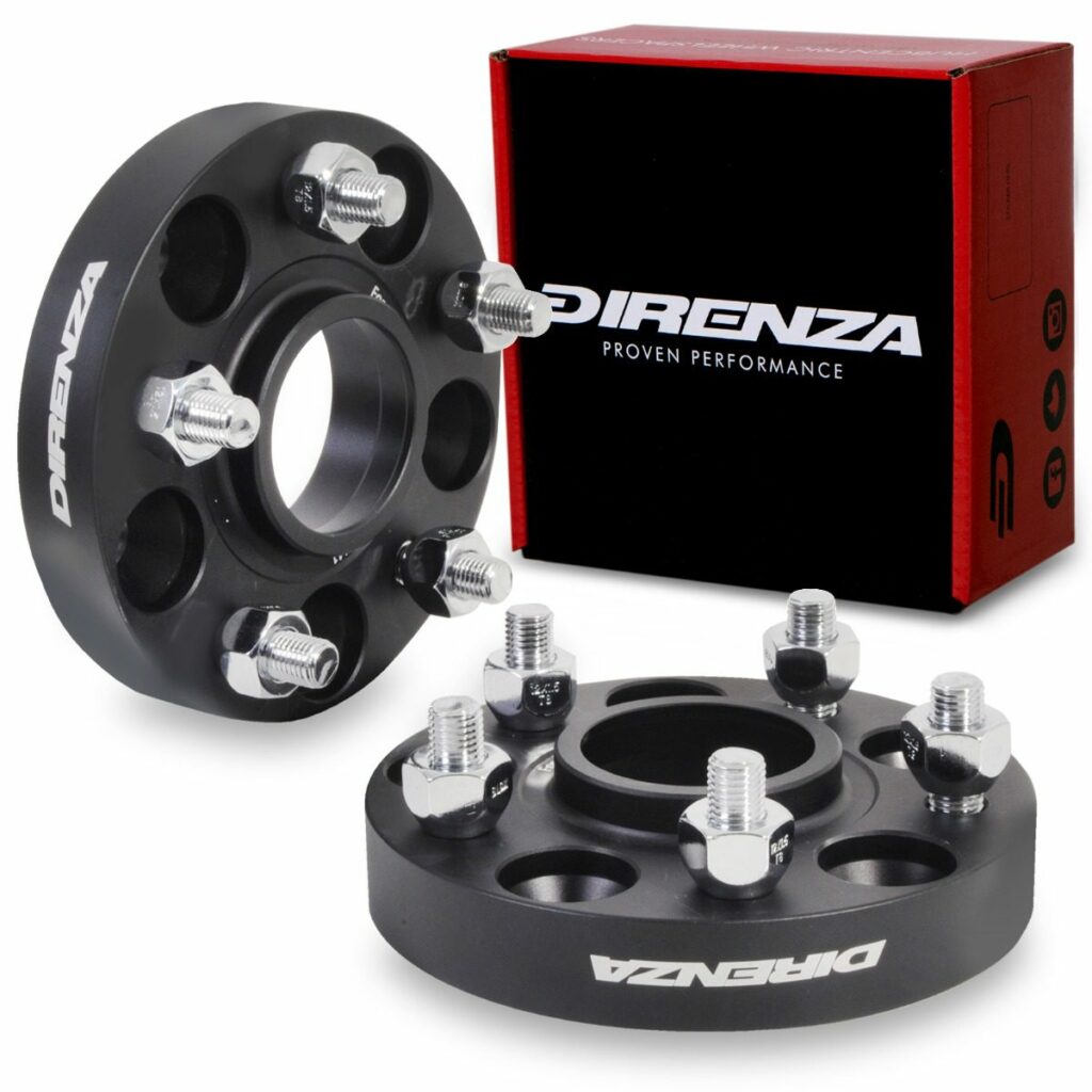 Direnza 25mm Wheel Spacers - Pair - Land Rover Freelander L314 98-06 | 5×114.3 M12×1.5 64.1mm