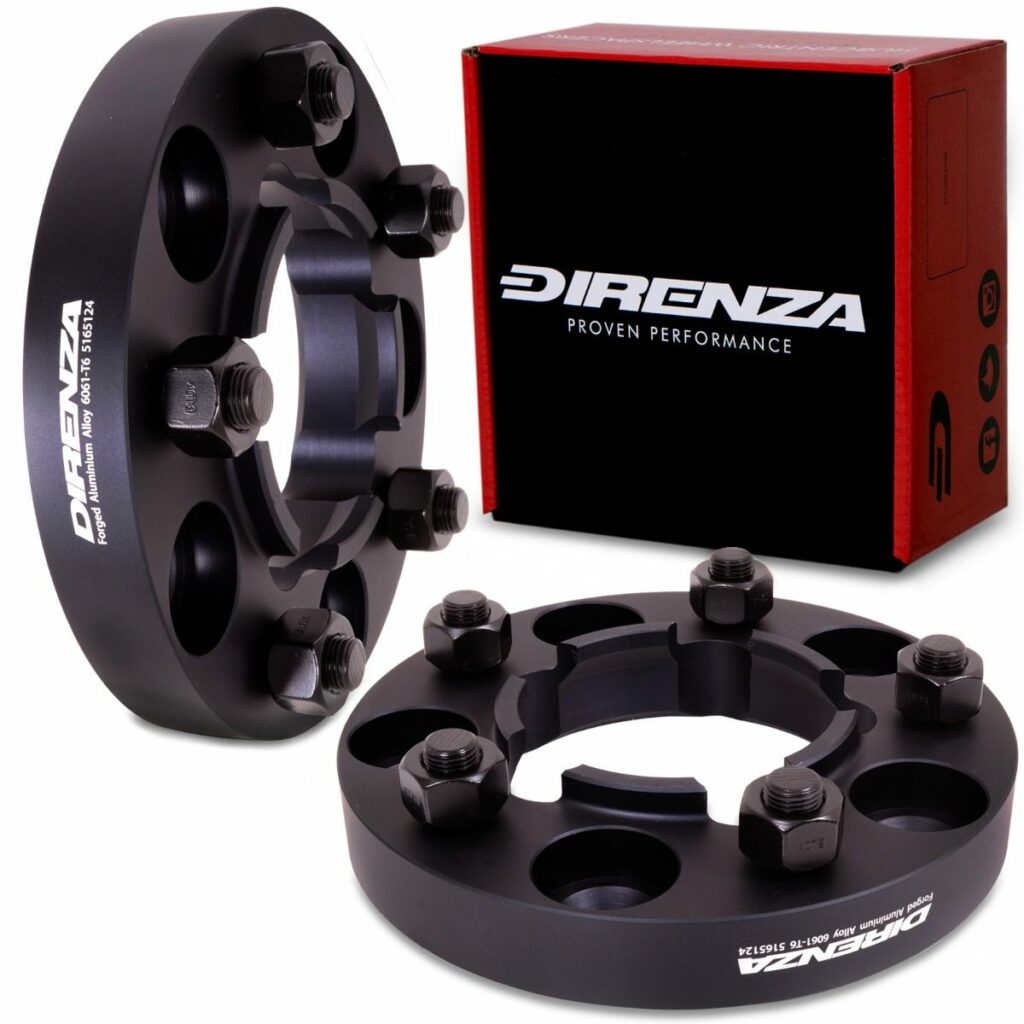 Direnza 30mm Wheel Spacers - Pair - Range Rover Classic 70-94 | 5×165 M16×1.5 124mm