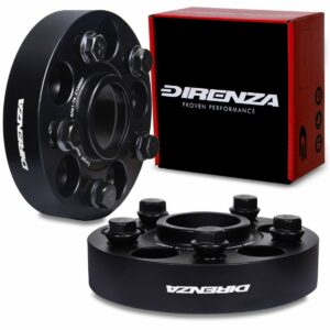 Direnza 25mm Wheel Spacers - Pair - Renault Clio RS / Megane RS / Laguna | 5×108 M12×1.5 60.1mm