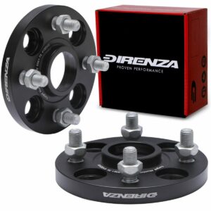 Direnza 15mm Wheel Spacers - Pair - Toyota MR2 / Yaris / Corolla | Mazda MX-5 / 2 | Suzuki Swift | 4×100 M12×1.5 54.1mm
