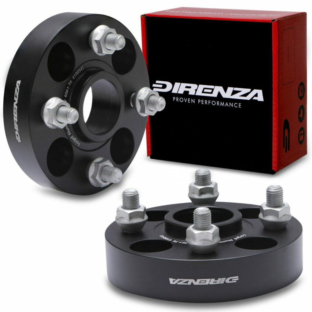 Direnza 30mm Wheel Spacers - Pair - Toyota MR2 / Yaris / Corolla | Mazda MX-5 / 2 | Suzuki Swift | 4×100 M12×1.5 54.1mm