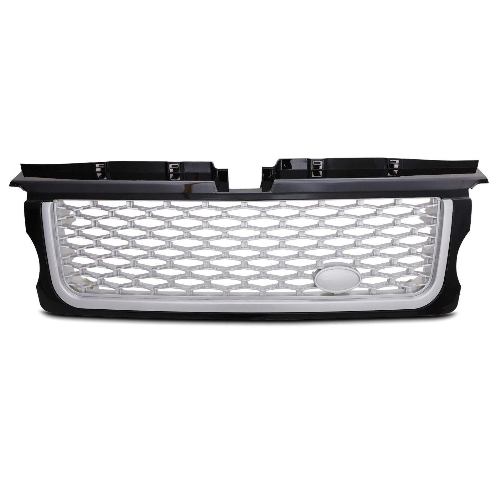 Black & Silver Grille To Fit Range Rover Sport L320 05-09