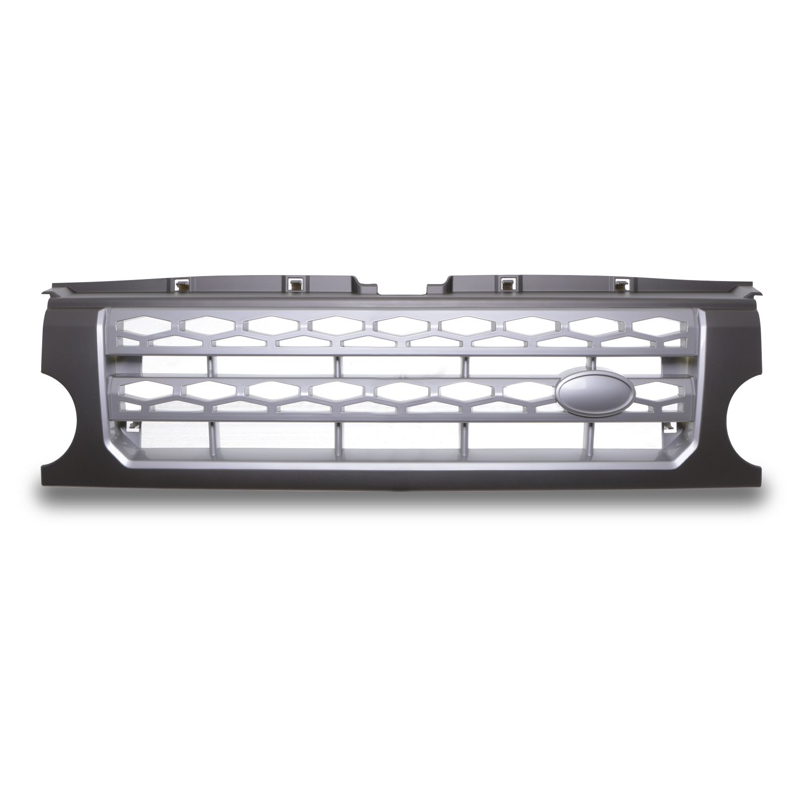 Grey & Silver Grille To Fit Land Rover Discovery 3 04-09