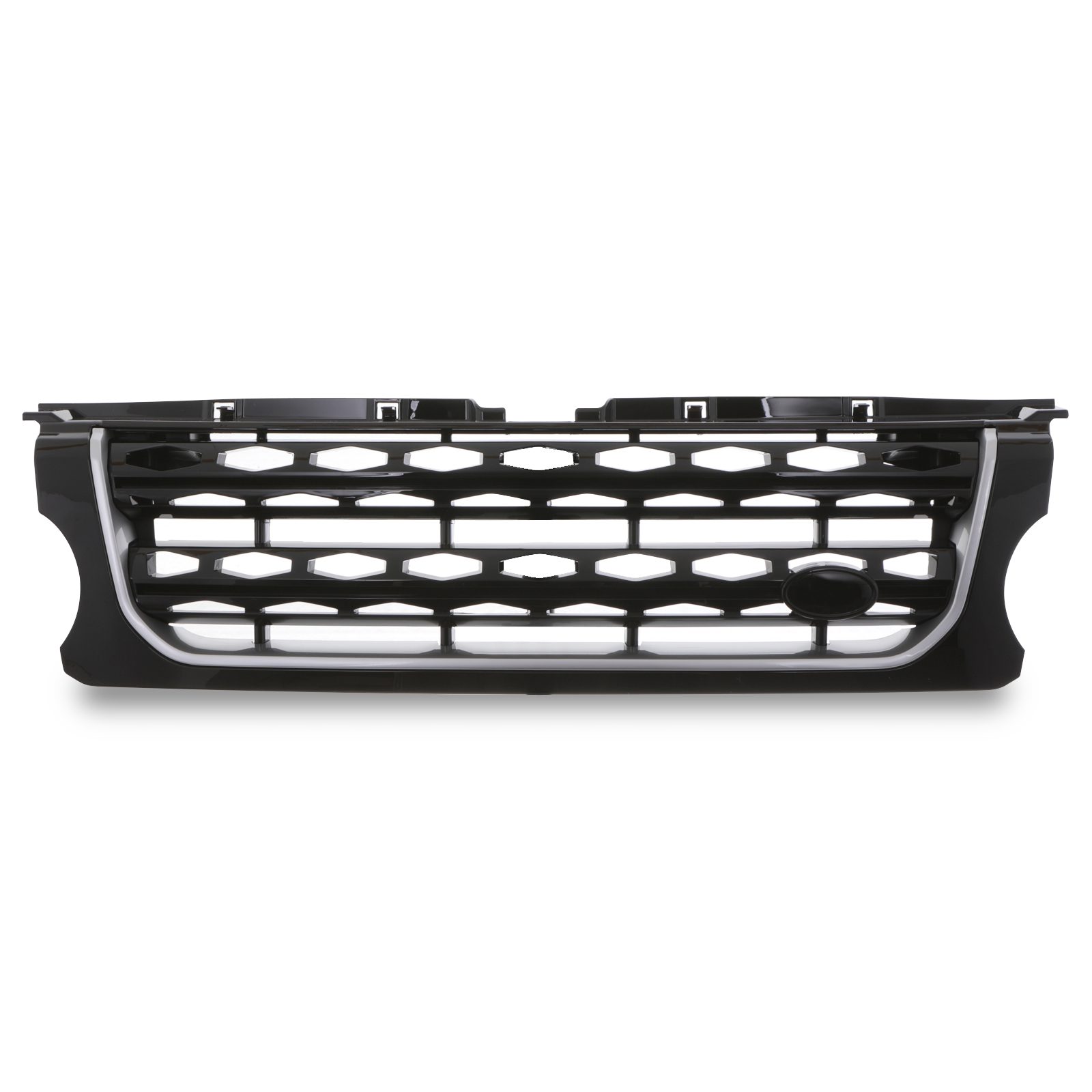 Predator 4x4 Facelift Black & Silver Grille To Fit Land Rover Discovery 4 14-17
