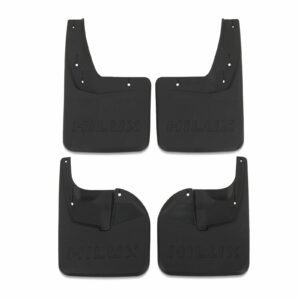 Toyota Hilux Revo 2015+ Black Mud Guard Flaps