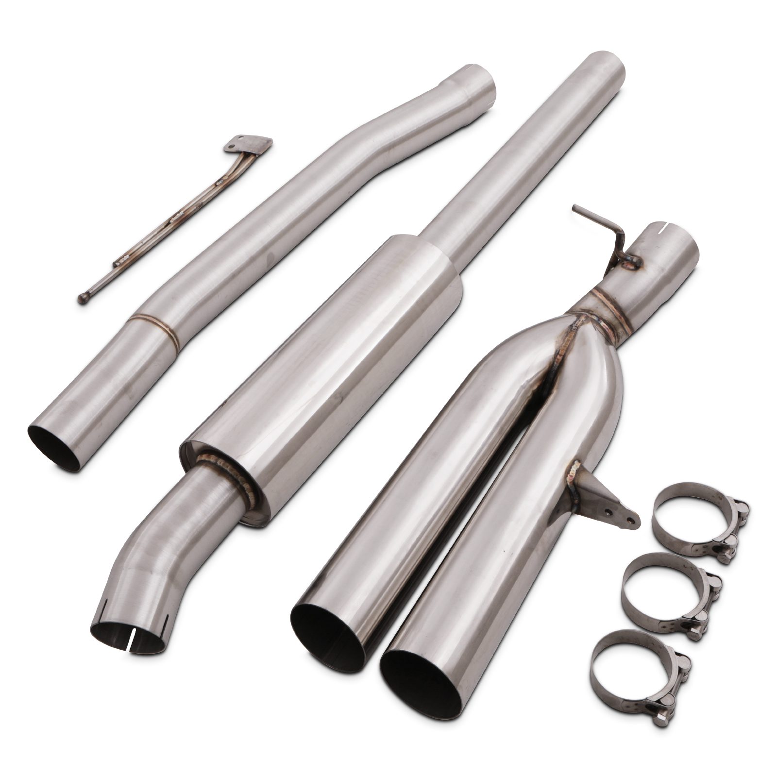 3" Shotgun Style Catback Exhaust System - Mini Cooper S F56 2.0 Turbo 14-18