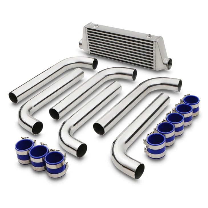 2.5" Universal Front Mount Intercooler Kit - 450mm x 173mm x 63mm 63mm Inlet / Outlet