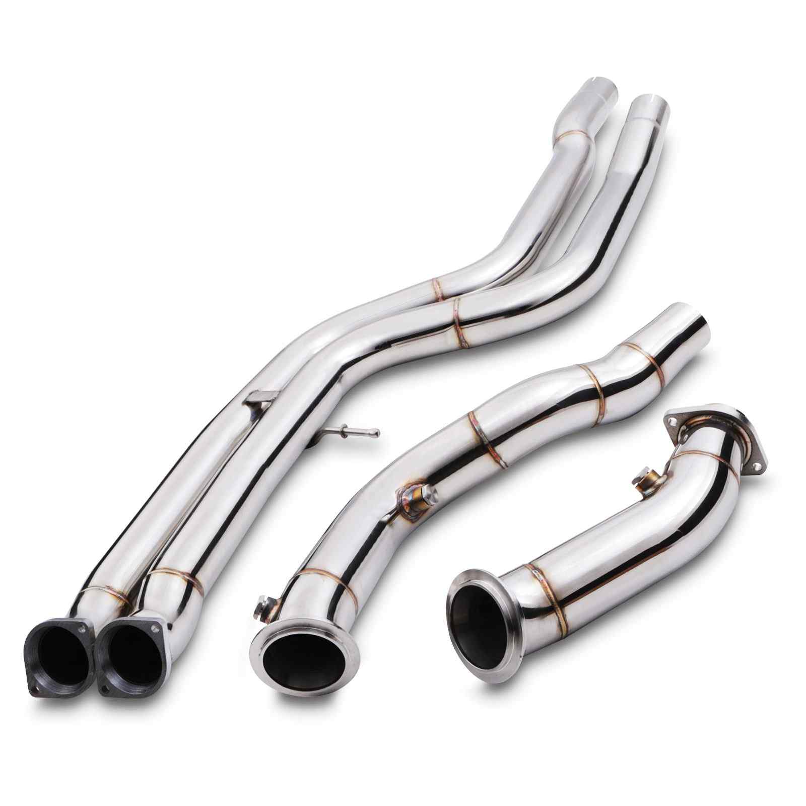 3" Exhaust Decat Downpipes & 2nd Decats - BMW 3 4 Series F80 F82 M3 M4