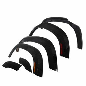 Predator 4?4 Gloss Black Wide Wheel Arch Kit To Fit Land Rover Defender 110 L663 2020+