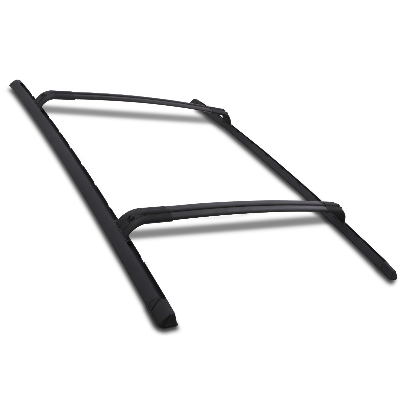Predator 4x4 Black Roof Cross Bars To Fit Range Rover Vogue Hse L322 02-12
