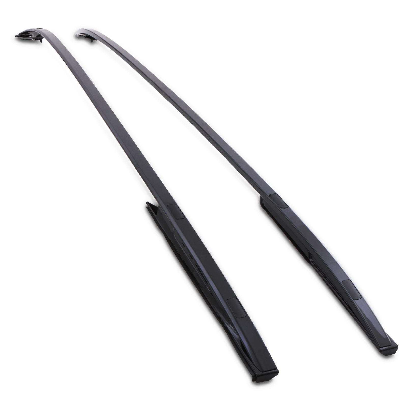 Predator 4x4 Full Length Black Roof Rails To Fit Land Rover Discovery Sport L550 2014+