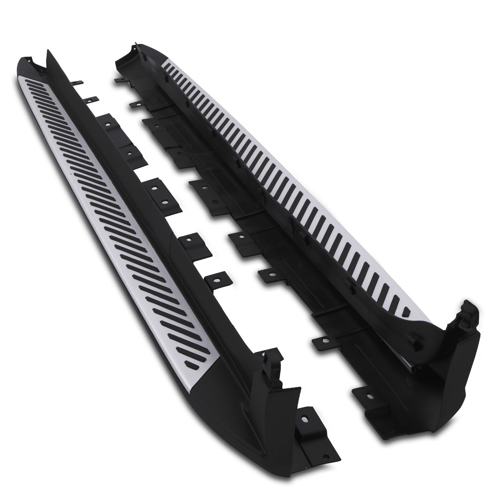 BMW X4 F26 14-18 Black & Silver Side Steps