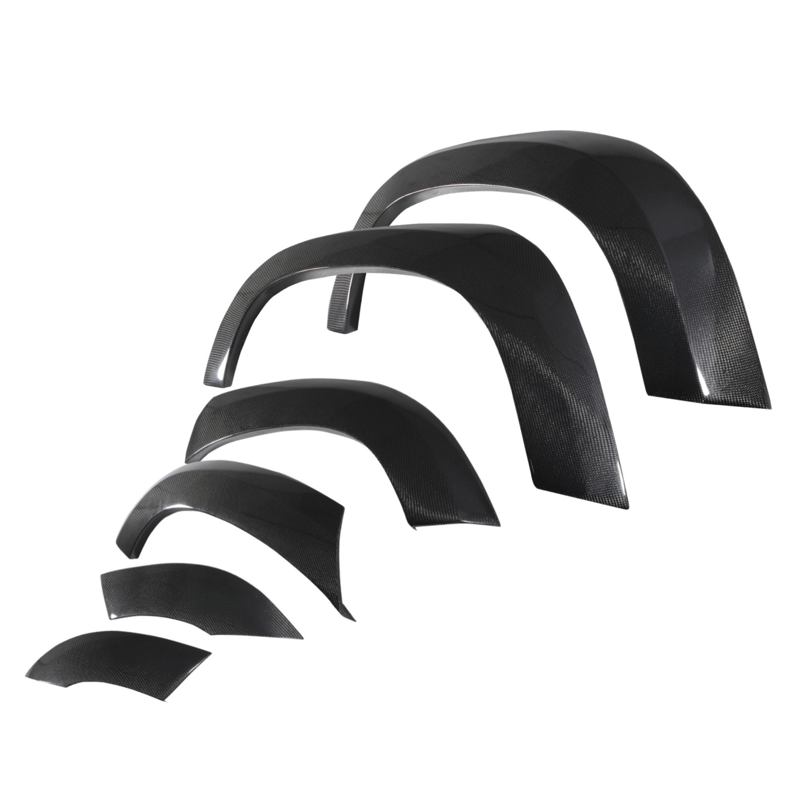 Predator 4x4 Carbon Fibre Wide Wheel Arches To Fit Land Rover Defender L663 110 2020+
